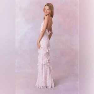 LOVESHACKFANCY RIALTO DRESS - STERLING DUSK - 4